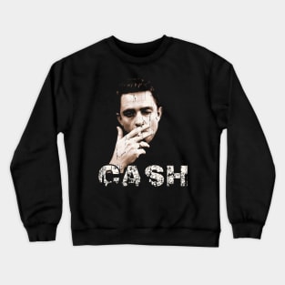 Johnny Cash Style Vintage Crewneck Sweatshirt